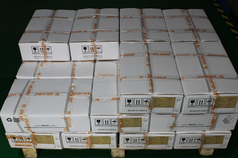 JIHPUMP 24 В постоянного тока 3000 мл высокое качество маленькие микро-и легкие нагрузки oem Кронштейн перистальтический насос шланг для дозирования воды и жидкости