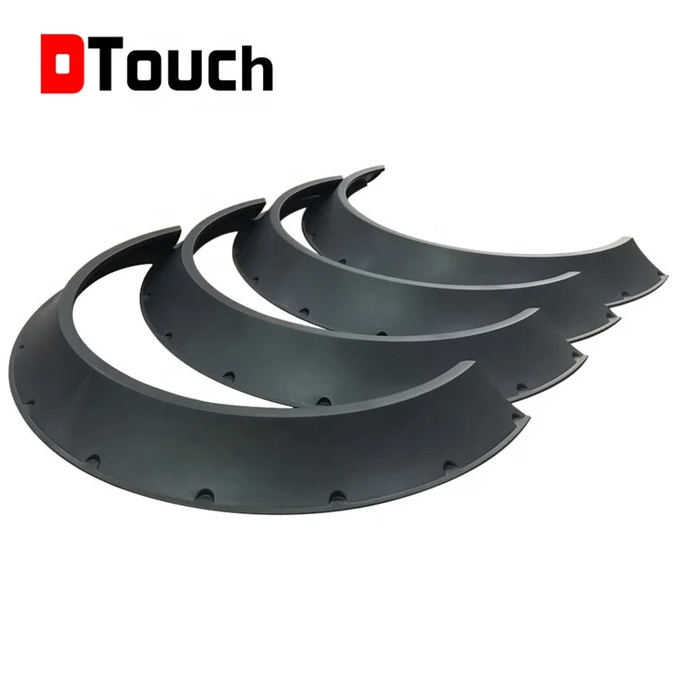 Dtouch 4 шт. Автомобильный Универсальный свод, широкоугольный корпус, колесо 80*60 см, диаметр автомобильного крыла, вспышки, матовый черный 8060 #