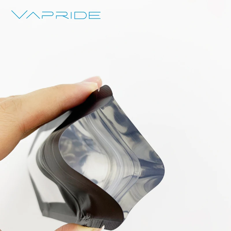 Small Batch Customization Plastic Packing Bag Aluminum Matte Foil Zipper Freestanding Coffee Bag With Valve