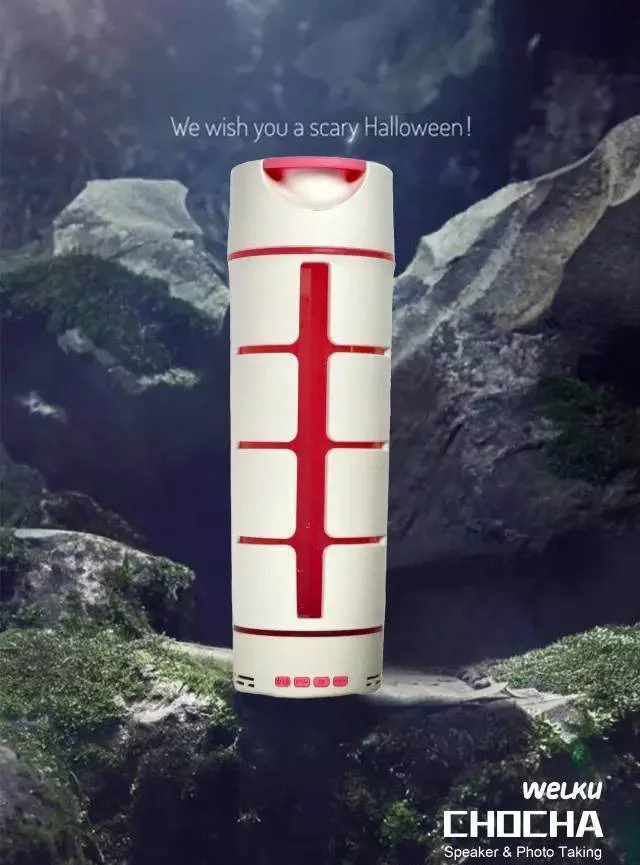 New blue tooth player & phone holder OEM water bootle phone holder with blue tooth player function