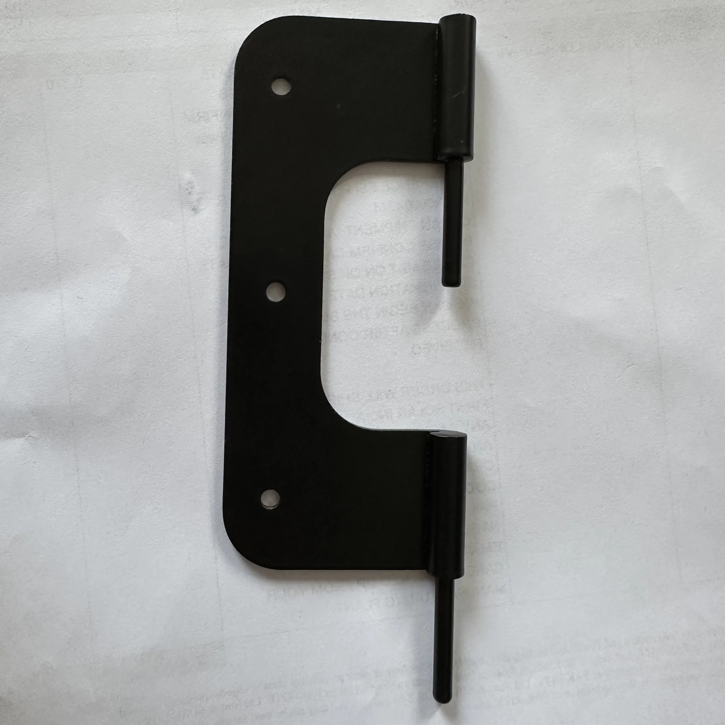 Oem Customized Factory Price Metal Stamping Black Adjustable Steel Hinge Corner Door