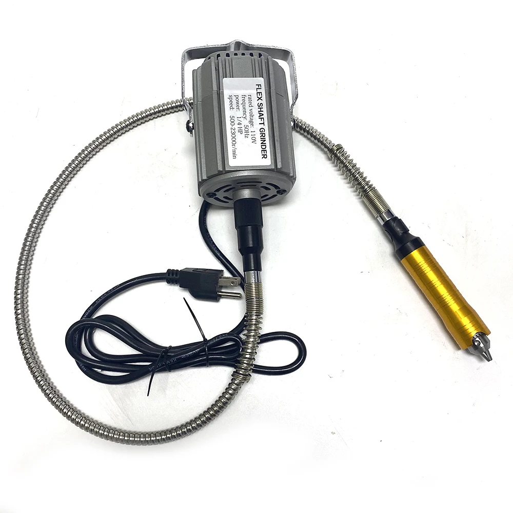 TASANOL 23000rpm 780W Goldsmith Machine Tools Flex Shaft Grinder Flex Shaft Machine Electrical Drills