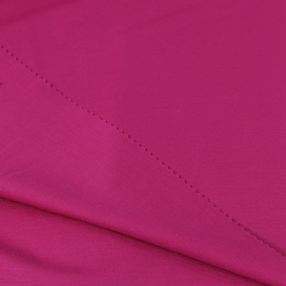 Высокое качество 50S Tencel Roma Siro 210gsm Nylon26 % Rayon68 Spandex8 однотонная окрашенная трикотажная ткань для футболки поло