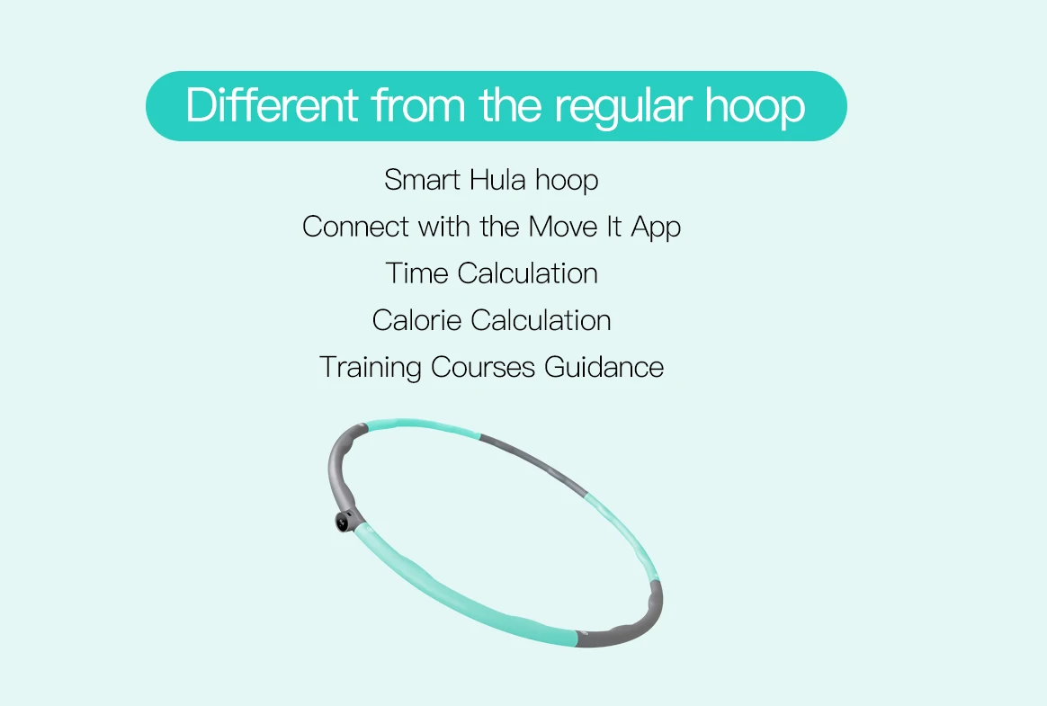 Gym Equipment Intelligent Smart Hula Circle Ring Workout for home