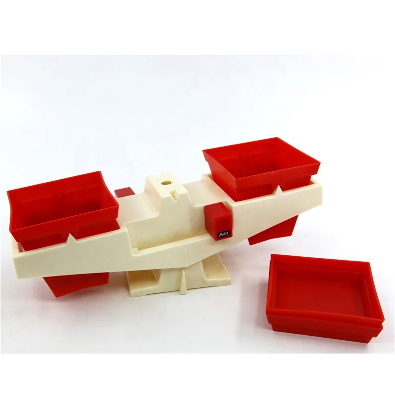 Усовершенствованный АБС начальной двух-Сковорода баланс математики пластиковая игрушка Баланс