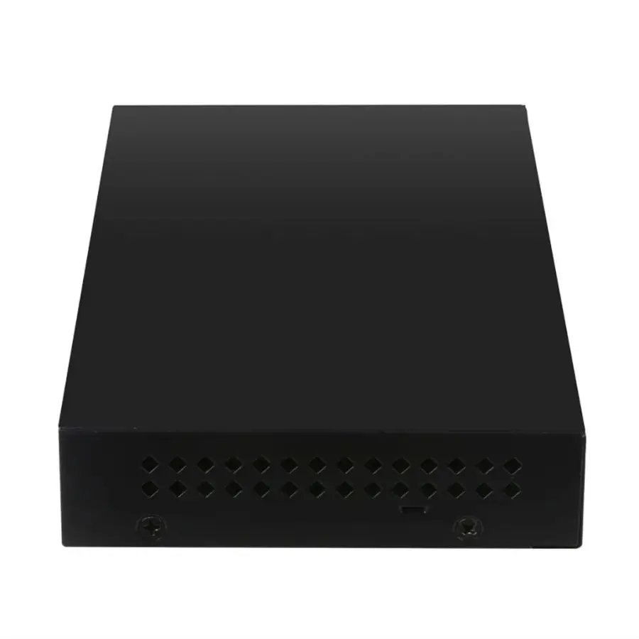 12V 1A 5Port Gigabit 2.5G unmanaged POE Ethernet Switch Plug and Play Hub Internet Splitter 100/1000/2500Mbps RJ45 Ports