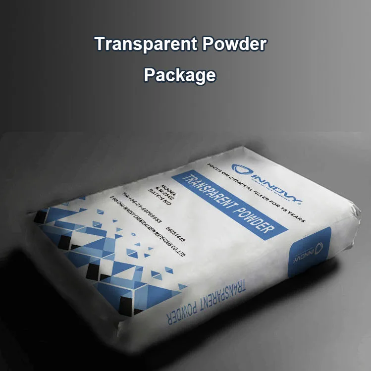 High purity transparency transparent crystal powder coating