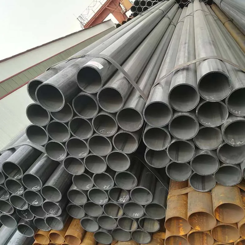 1/2'-12' Steam Pipeline /gas Pipe Hot Rolled Erw Welded Steel Pipe 26 Black Ms Round Pipe