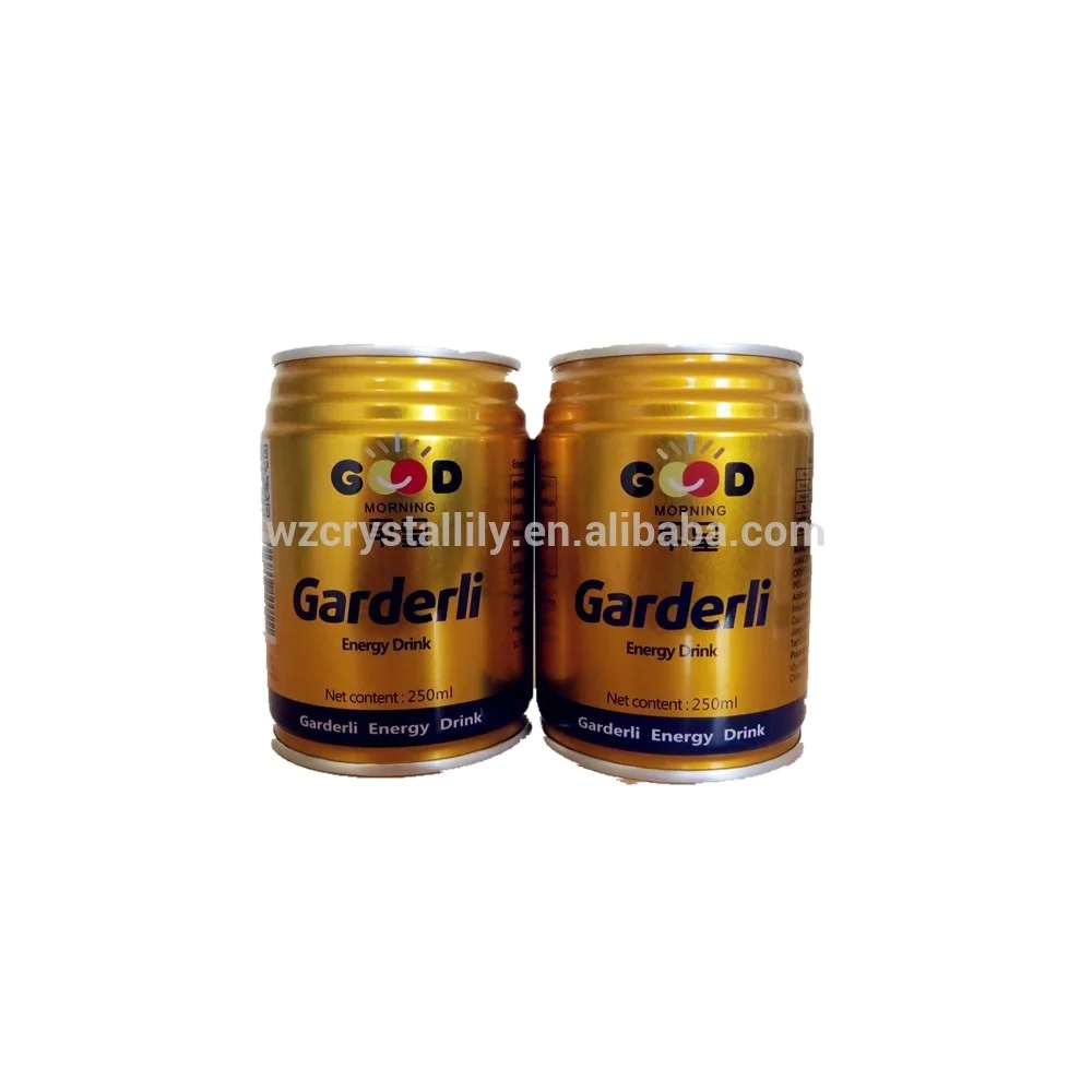 250ml  custom label  canned energy drink