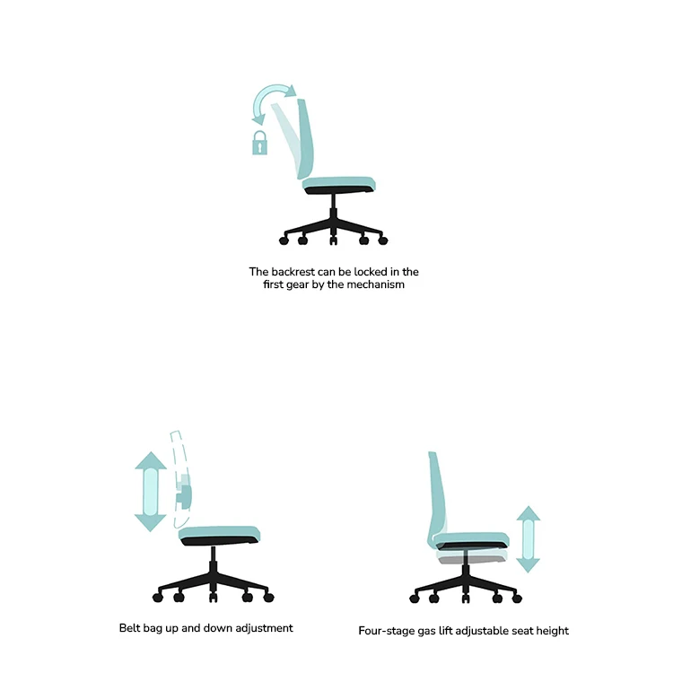 home heavy duty meeting chair offical office chairs stable adjustable ergonomic office chair