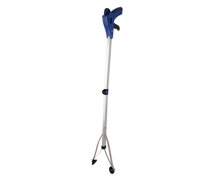 The new foldable pick up reach aluminum alloy long-arm reacher grabber  to help the elderly pick up tools