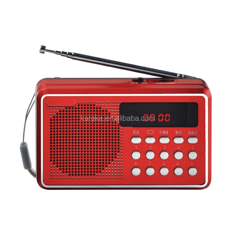 088 manufacture Amazon hot selling pocket home mini radio Portable FM sound complete bands receive