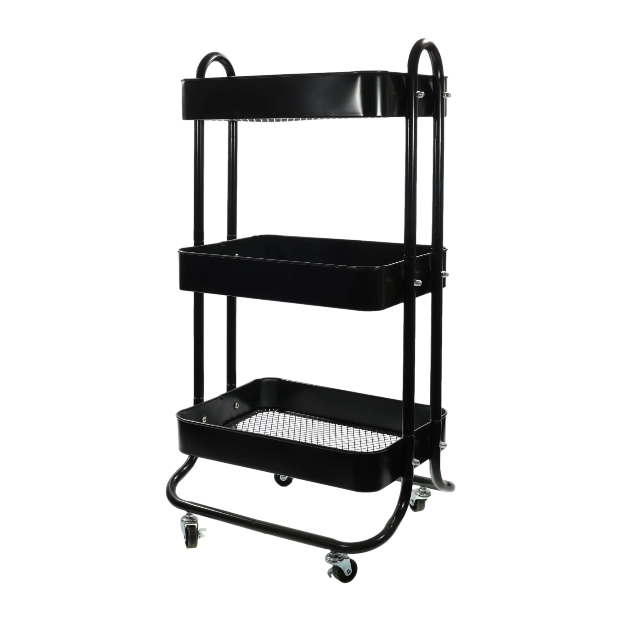 Rolling Storage Cart Pink Coat Rack 2-in 1 Garment Rack Clothing Rack With 2 Tier Metal Basket For Small Place Entryway