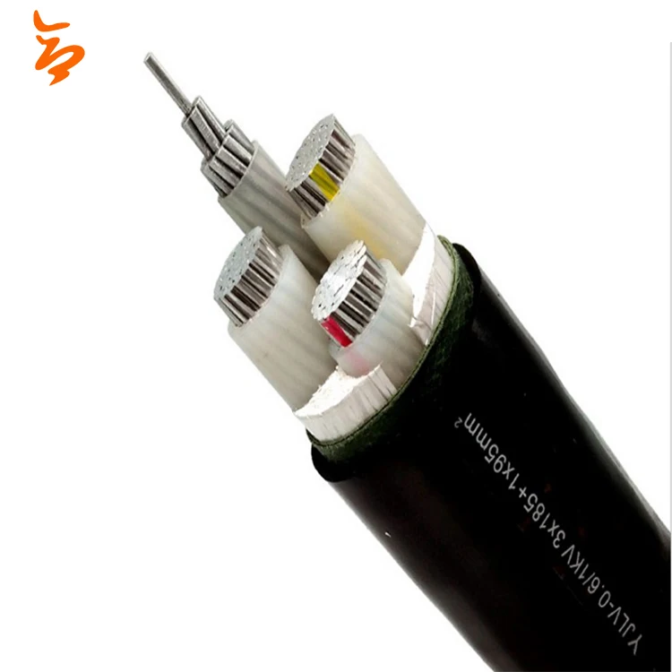 Силов кабел Al-проводник PVC-изолация PVC-обвивка