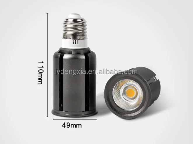 Factory Sell LED COB GU10/MR16 Spotlights Available 3W/5W/7W/9W Voltage 85-265V/12V/24V Use Aluminum Material For Low MOQ