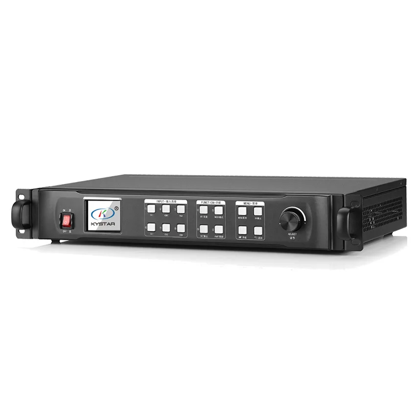 KS600 Video Processor Max 1920*1200 Resolution Support DVI/VGA/HD/CVBS LED Display Screen Processor