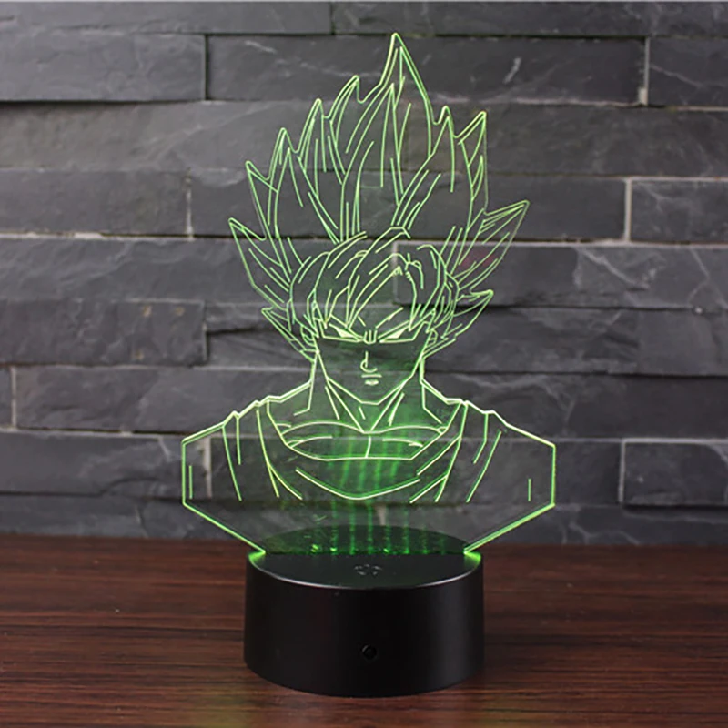 3d Light Base 7 Color USB Anime Turtle Dinosaur Night Light For Kids