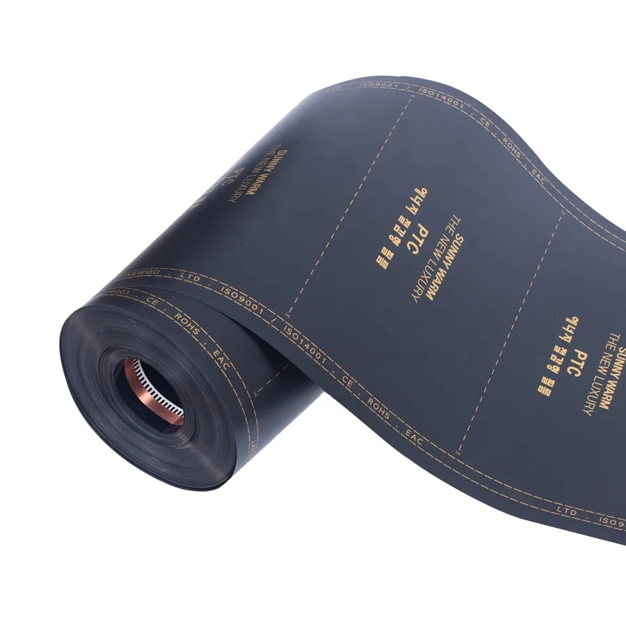 New underfloor  far infrared carbon transparent electric home heaters panels