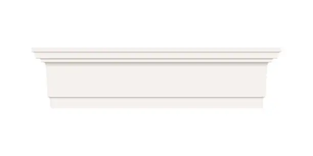 Дешевая заводская цена, белая корона, молдинги, Декор, оптовая продажа, деревянные молдинги для потолка