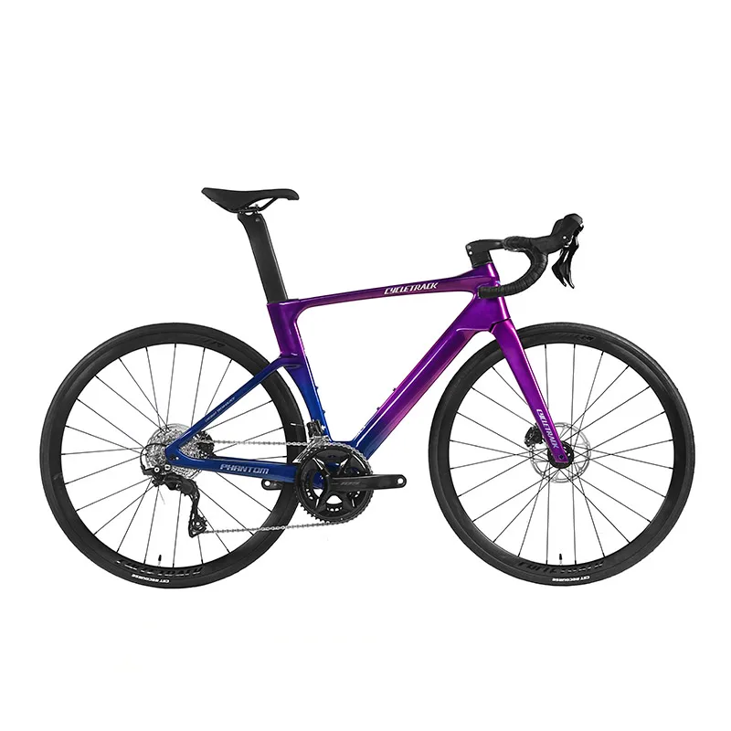 High End Cycletrack PHANTOM Shimanos 7120 Groupset Ladies Men Bicycle Carbon Frame/Fork/Handlebar Road Bike for Adults