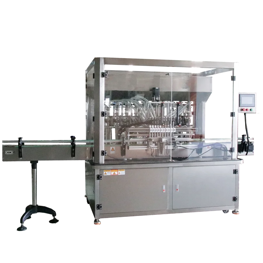 Full auto 1L palm olive groundnut sunflower seed food coconut oil bottle filler machine filling labeling line bottling plant