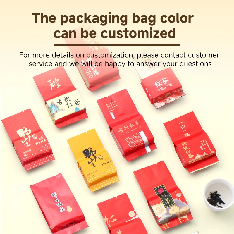 OEM Tea bag milk tea powder Chinese natural green organic independent packaging  beauty and  selenium rich black tea