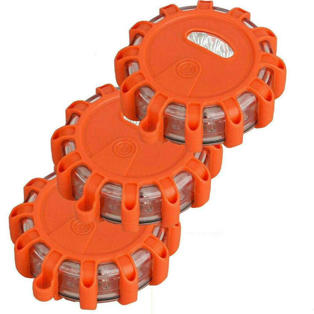 5 Inch Mini IP65 Explosion Proof Emergency Road Flare Round Led Warning Light for Traffic Roadside Emergency Safety Light Chixin