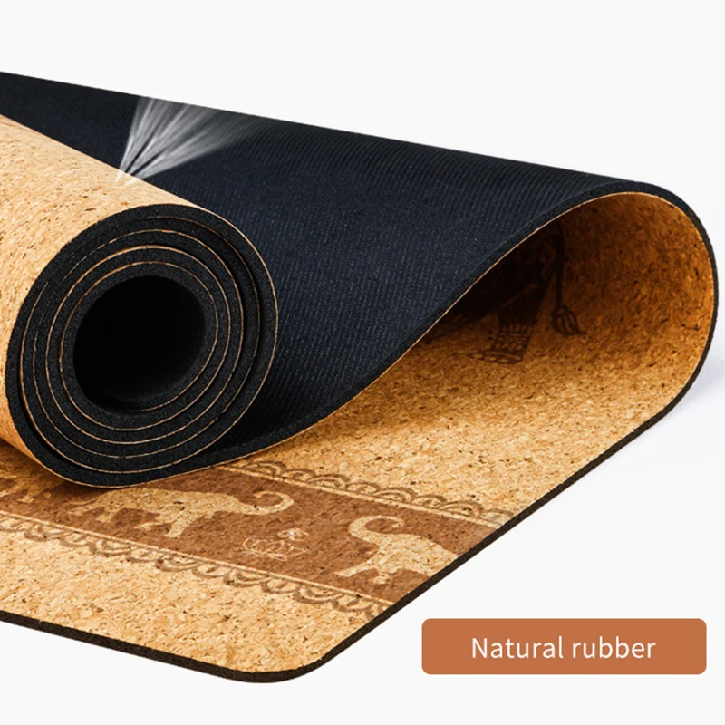 Good Nano Soft Positions Mexican Bag Usa Warehouse Grounding Sustainable Cork Yoga Mat For NET/OA/AMS 30 Days