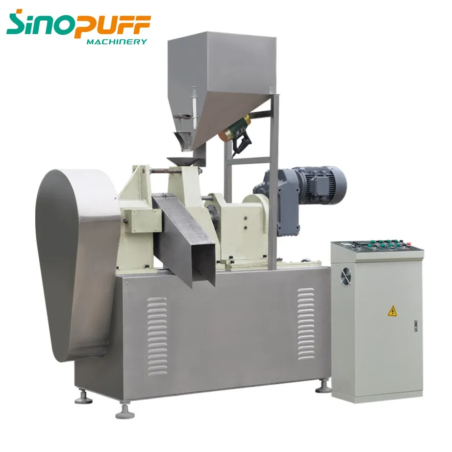 Nacho Cheese Flavored Cheetos Puffs Snack Extruder Production Line