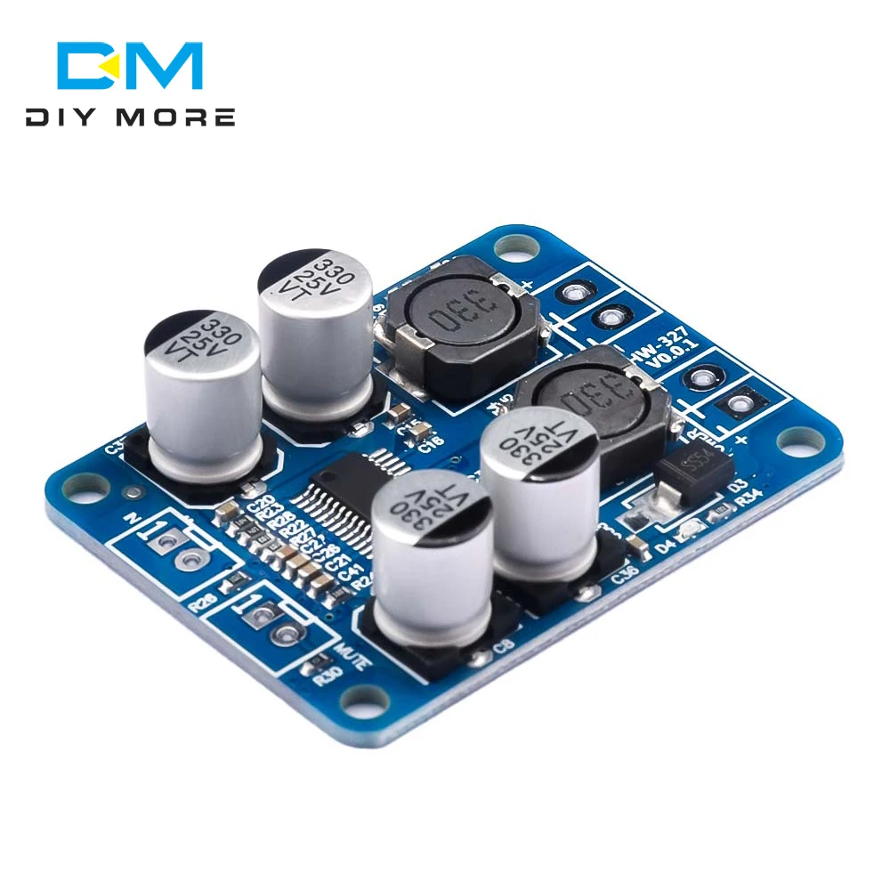 TPA3118 PBTL Mono Digital Amplifier Board 1X60W 8-24V POWER AMP Replace TPA3110 Amplifier Circuit Board