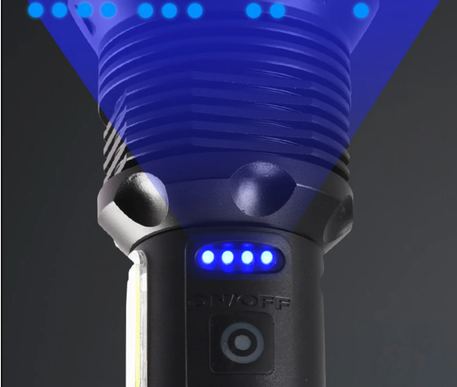 High Lumens Super Bright LED Flashlight High Powered Tactical Flashlights Zoomable 5 Modes P70 Waterproof