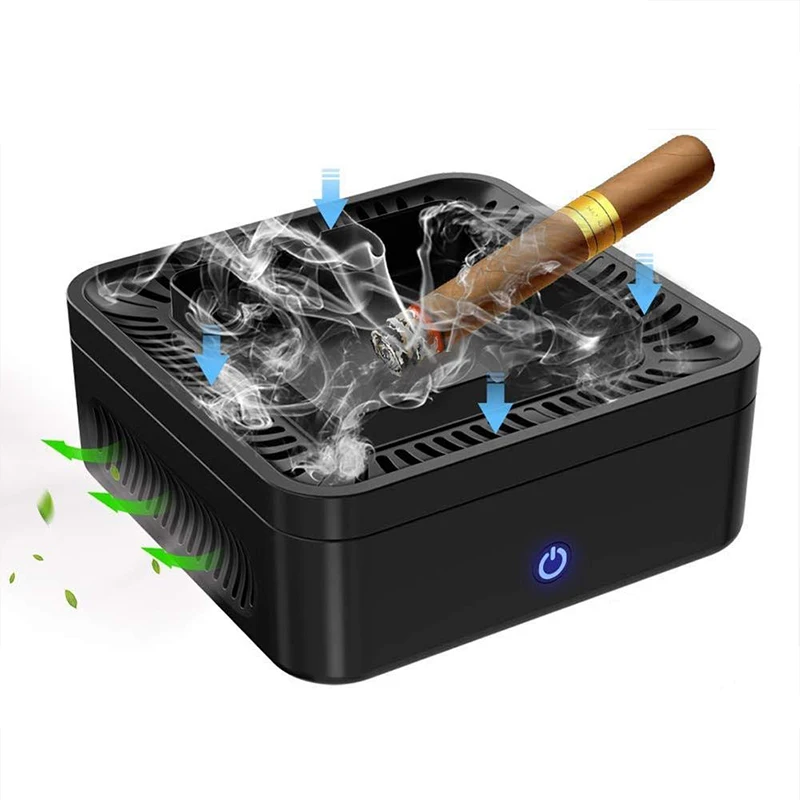 2021 hot selling air purifier ashtray air purifier car air cleaner for office home car odor smoke formaldehyde purification