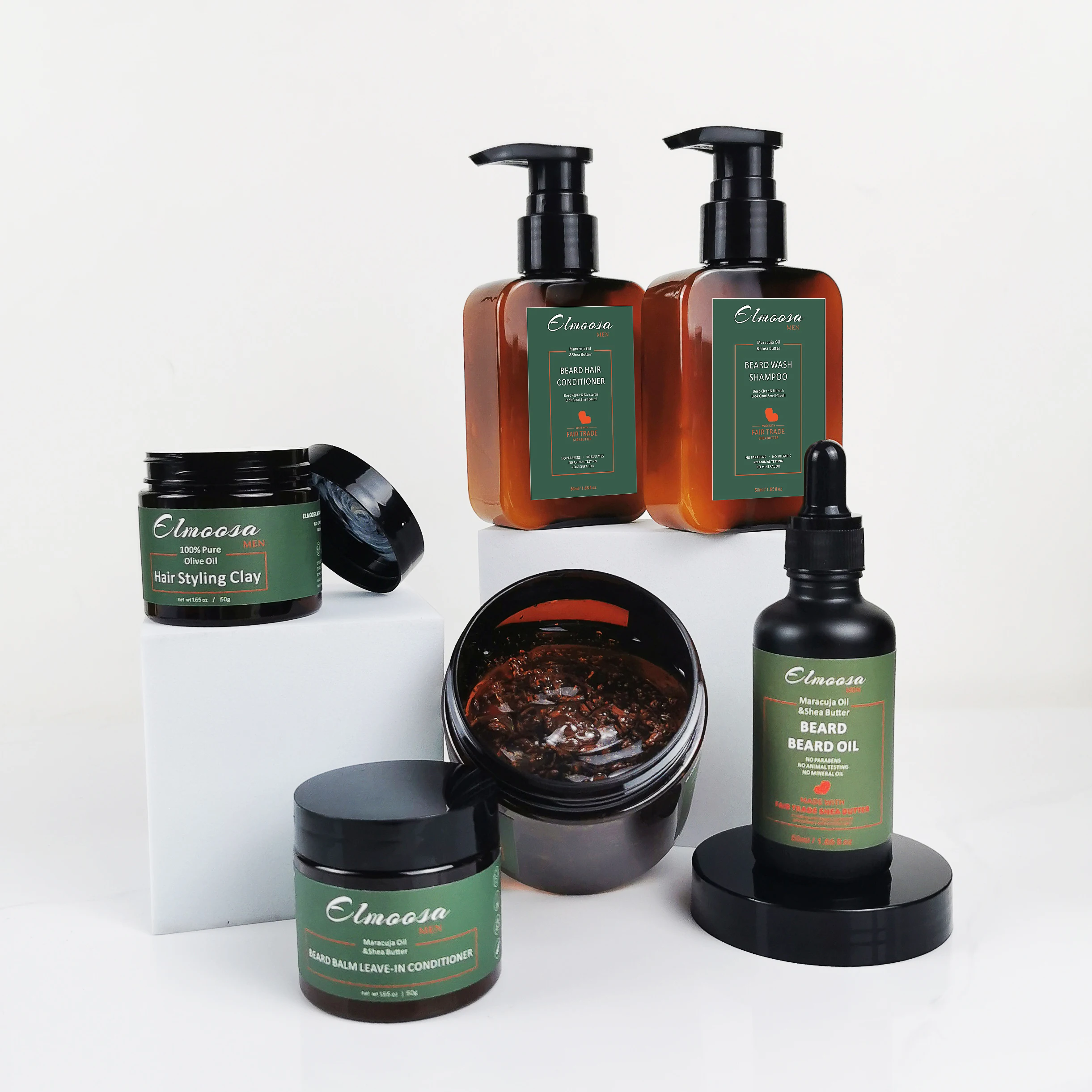 Private Label Beard Care Men Natural Skin Care Organic Growth Smooth Beard Oil