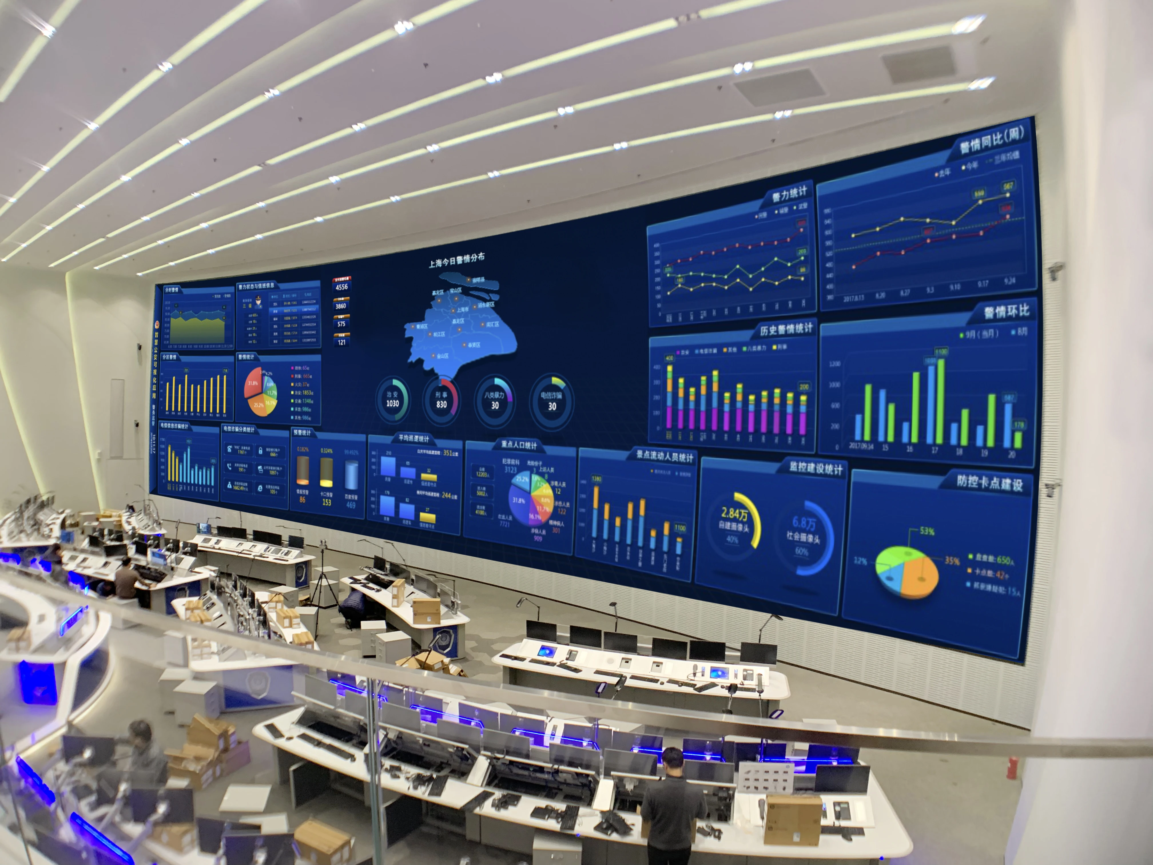 Полноцветный светодиодный рекламный экран Unilumin P1.538 модуль Китай для помещений различные помещения 50 Гц/60 Гц USF 1