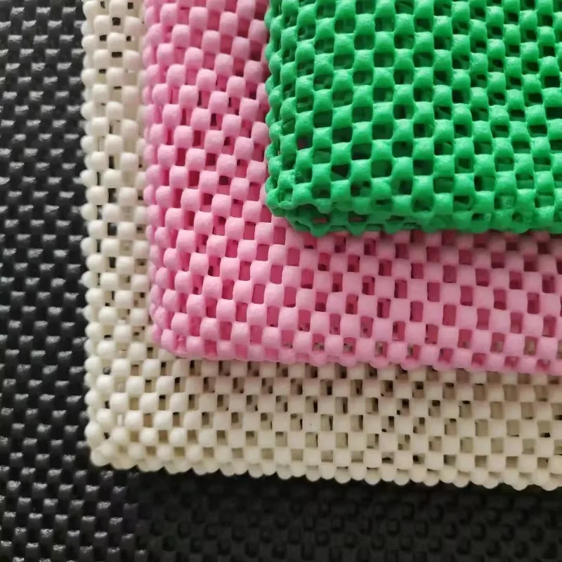 Factory Outlet Durable Thickened Pvc Run-proof Silicone Mattress Mesh Non-slip Area Rug Pad