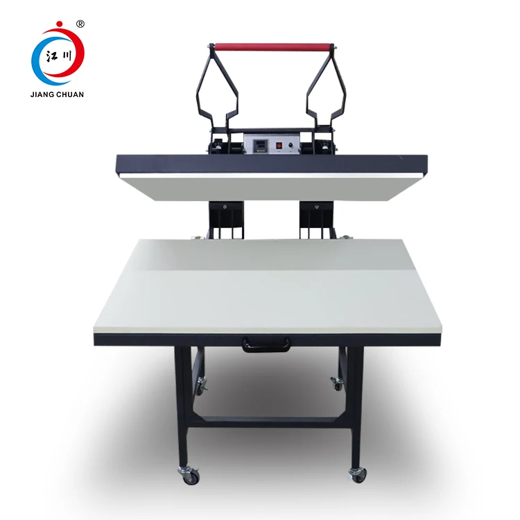 sublimation heat transfer machine Factory Accept Size Custom 100 80 Large Format 80 X 100 Heat Press Machine Manual