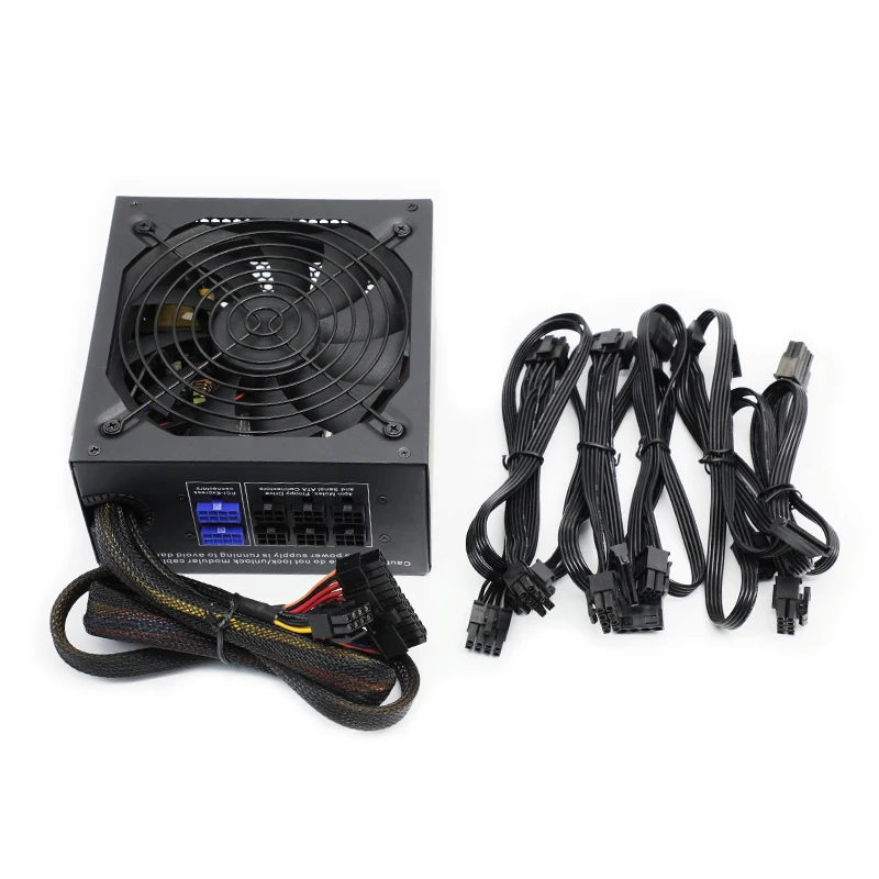 80Plus 850W блок питания Atx компьютерный 110V 230V настольный золото