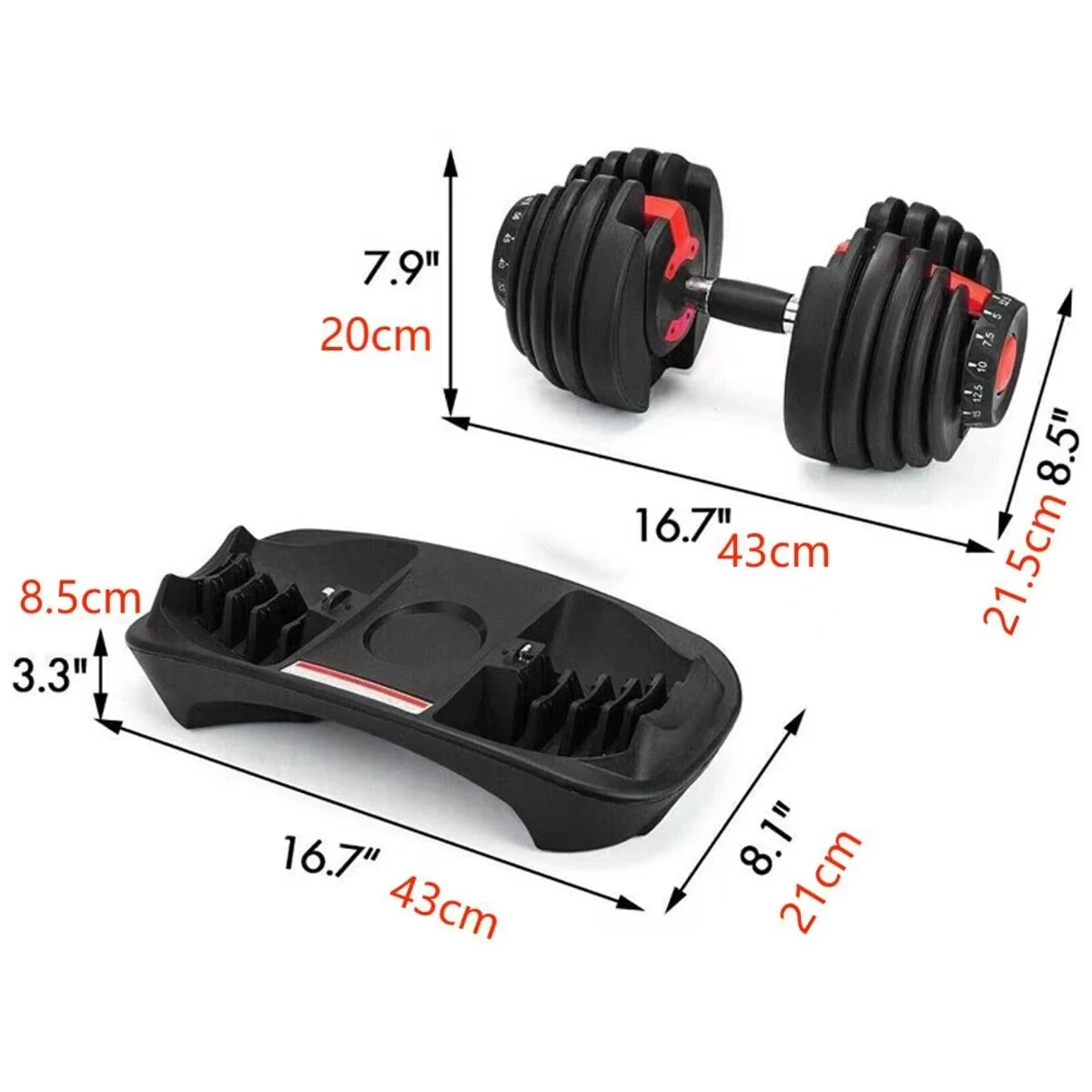 2025 New Products Wholesale OEM Price Dumbbells Free Weights Adjustable Dumbbell Set For Body Building