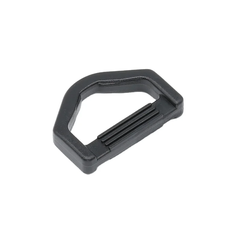 High Quality Plastic Adjustable Thick D Ring Buckles for Backpacks or