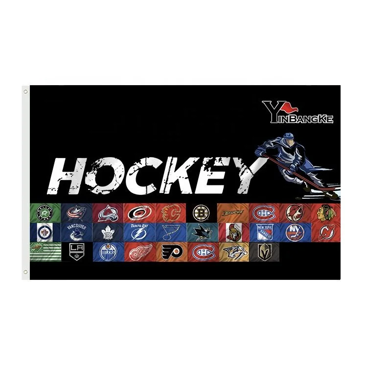 Yinbangke Outdoor Advertising Holidays Polyester Football Club Decoration Custom Flag Banner