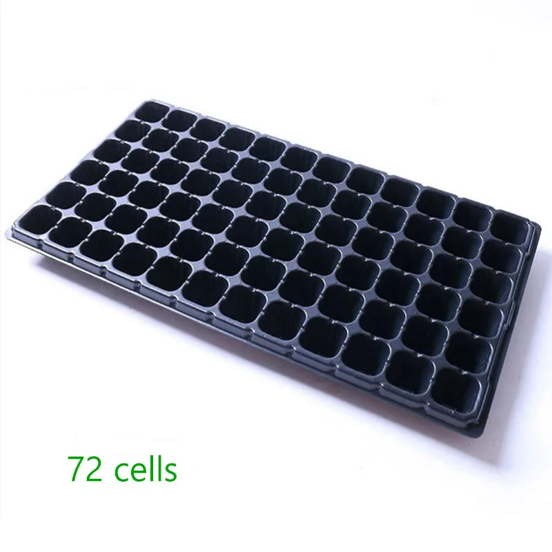 Plant Seed Plastic Growing Nursery Deep Flat Plate Seeding High Quality Tomato Fruit Nursery Seedling Tray