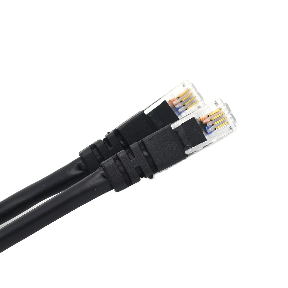 Плоский телефонный кабель RJ9 к RJ9 4P4C