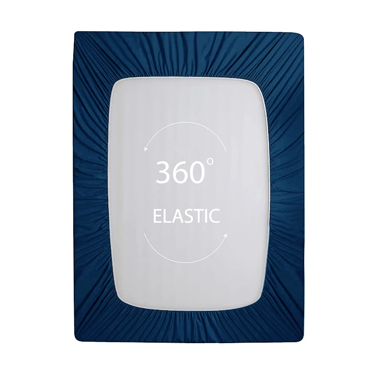 Hot selling ultra soft bed sheet set microfiber bed cover fitted sheet