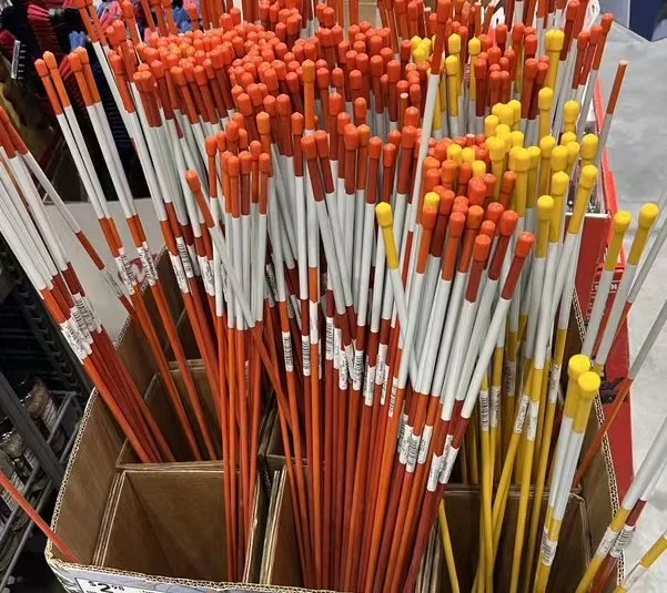 Fiberglass Driveway Marker 5/16 inch 4/5/6/8 foot with Reflective Tape