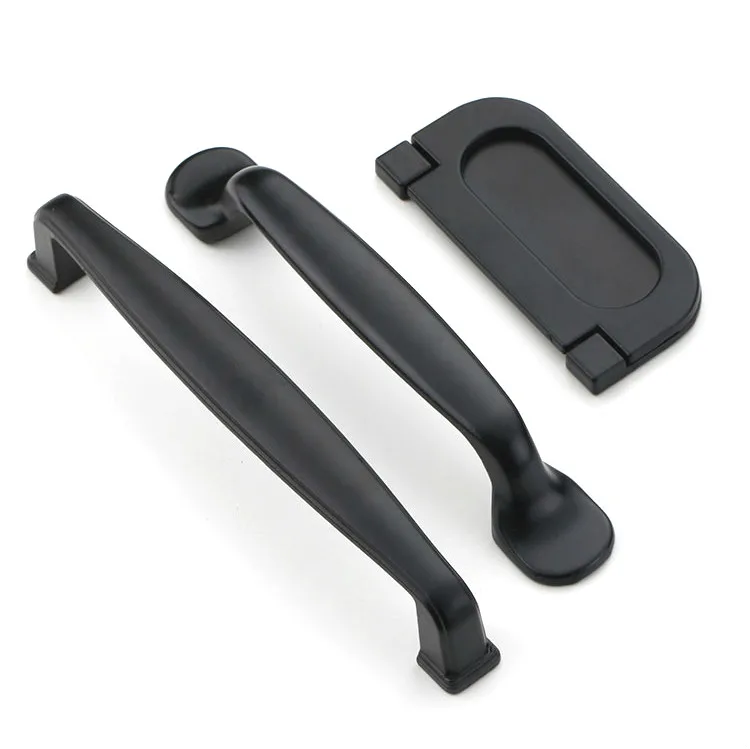 Most popular Zinc Alloy black bar furniture handle and knobs