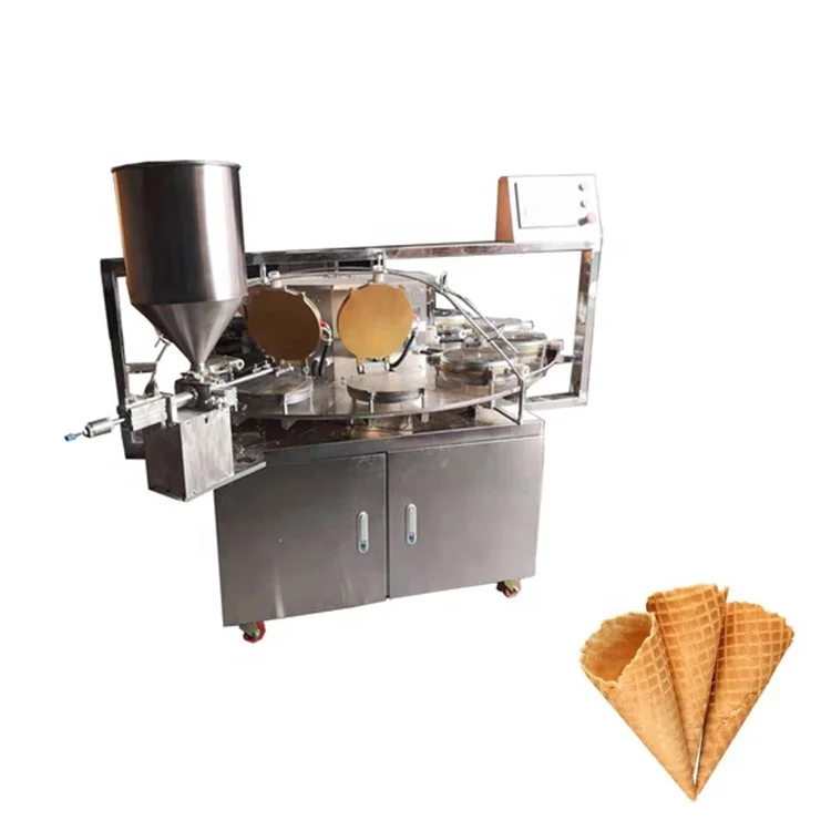 Hot selling Commercial Egg Waffles Roll Wafer Ice Cream Cone Making Machine ice cream cone maker