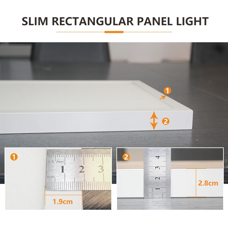 Hot Selling Good Quality Lamps Commercial Indoor Lighting 12w 18w 24w 36w 48w LED Panel Light