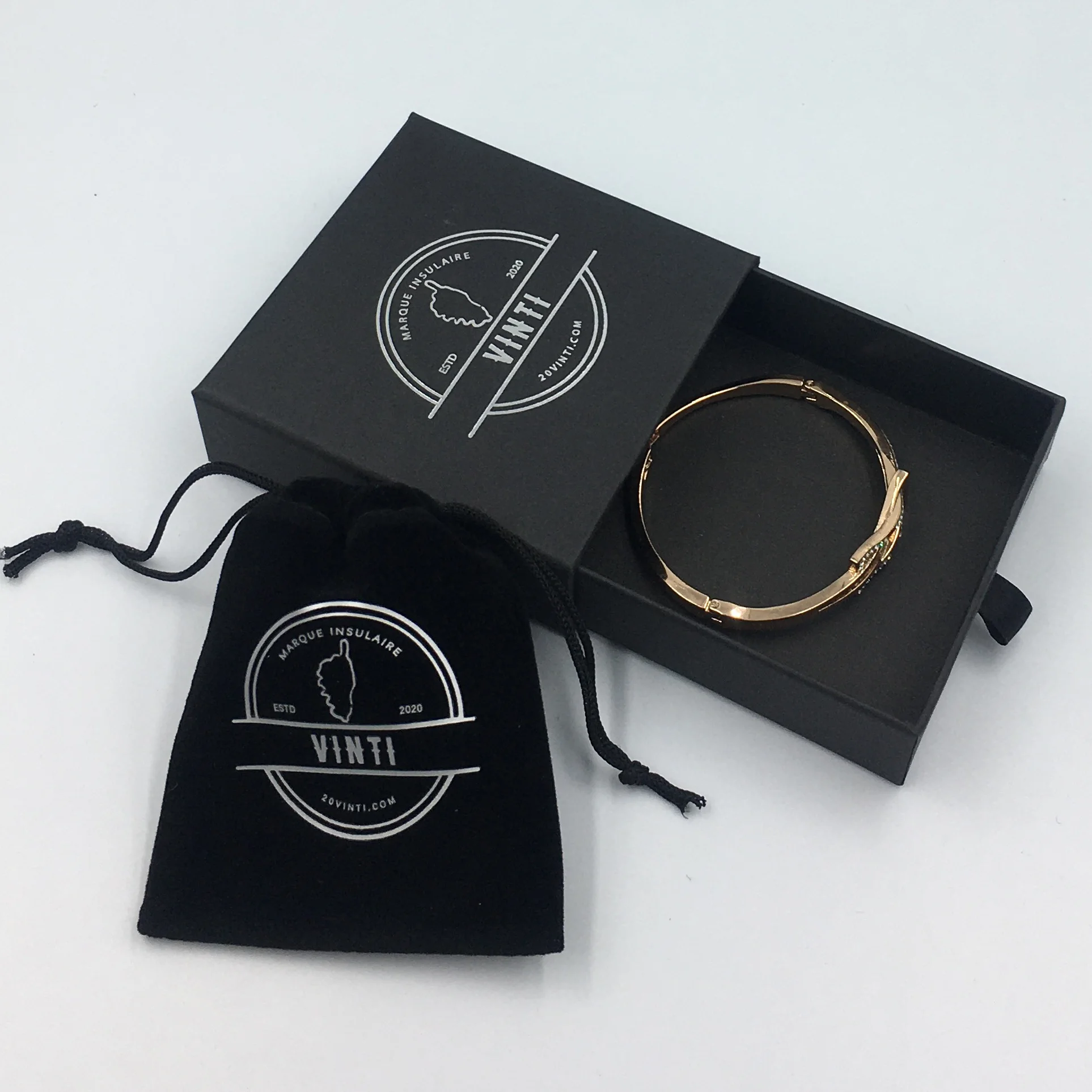 Cheap Custom Logo Paper Cardboard Jewelry Bangle Bracelet Packaging