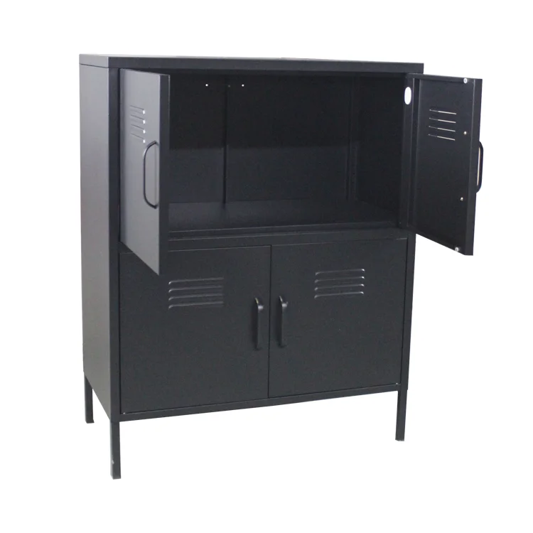 Металлический шкафчик с 4 дверцами, недорогой небольшой шкафчик для отеля, стальной Школьный шкафчик для багажа для студентов