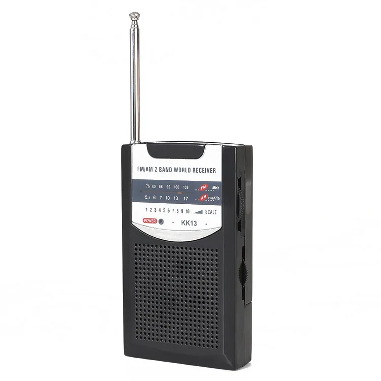 GARIDA Emergency Wireless Disaster Prevention Two Band Small AAA Battery Retro Portable Multi-functional AM/FM Radio GCE-003